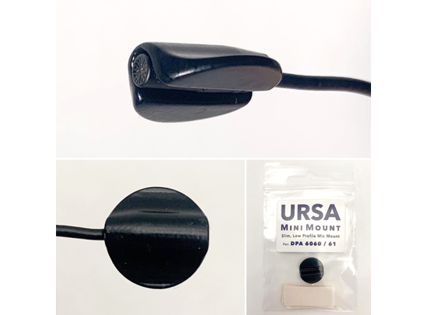URSA MiniMount Circular For DPA 6060 15mm Diameter - Black 