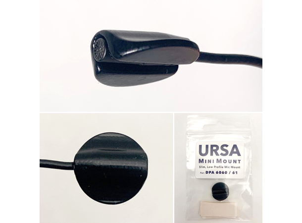 URSA MiniMount Circular For DPA 6060 15mm Diameter - Black