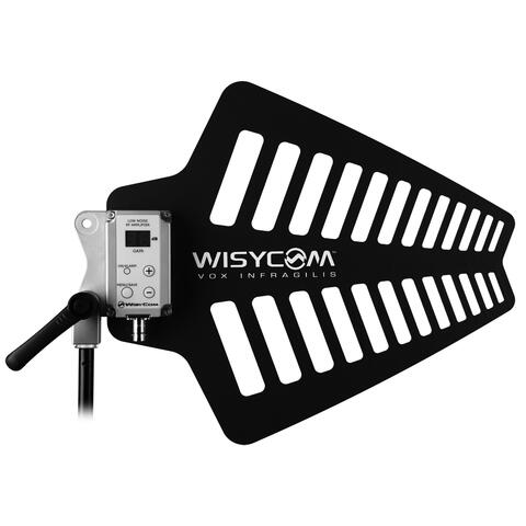 Wisycom LBNA2 Active Wideband Antenna working bandwidth of 470-870 MHz