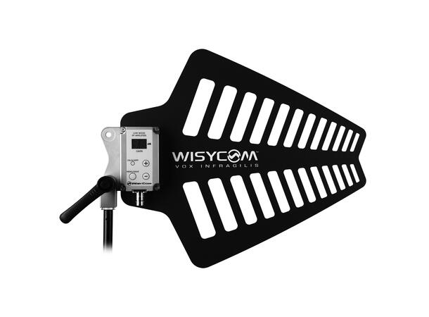 Wisycom LBNA2 Active Wideband Antenna working bandwidth of 470-870 MHz