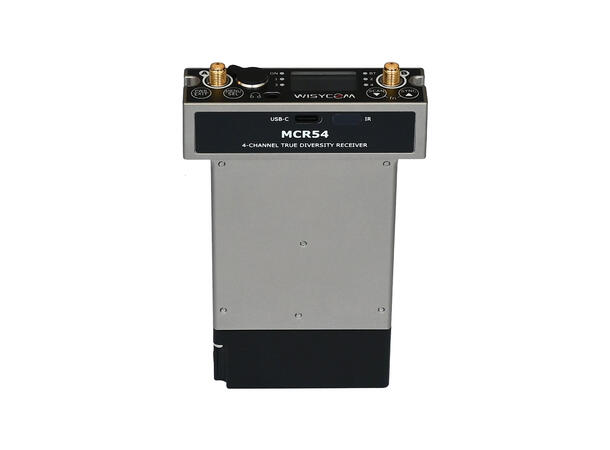 Wisycom MCR54 Quad-Channel True Diversity Receiver 