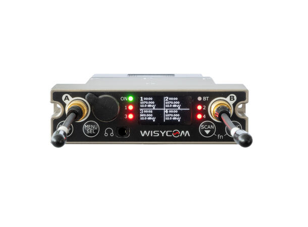 Wisycom MCR54 Quad-Channel True Diversity Receiver 