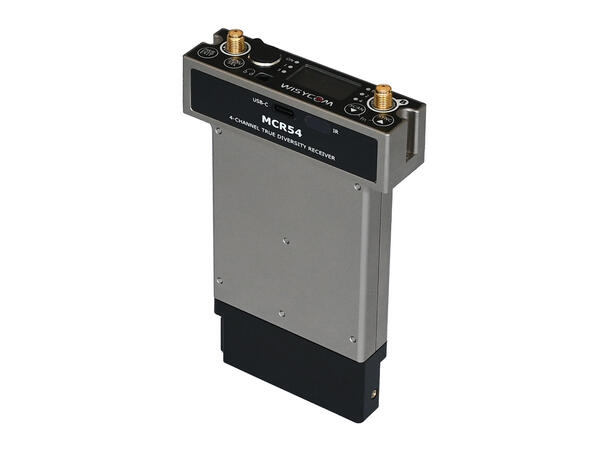 Wisycom MCR54 Quad-Channel True Diversity Receiver 