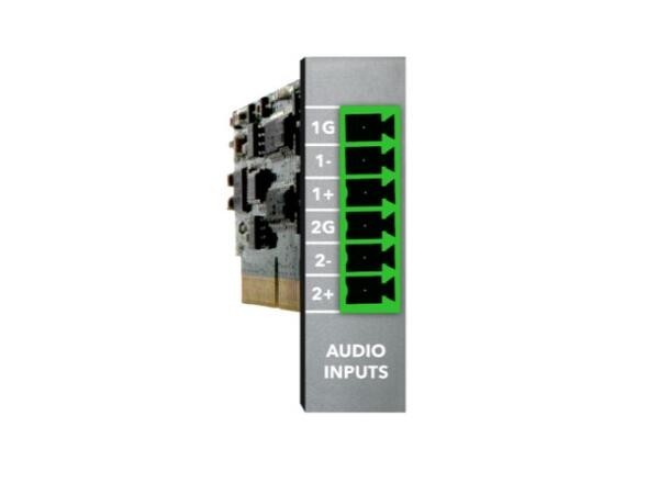 Xilica Solaro PC-2ML-I 2chMic/Line Input Plug-in card w/sel.mic,gain,line,ph.pwr 