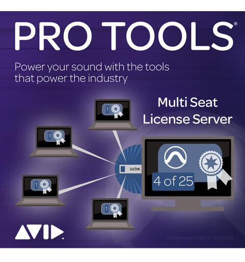 AVID Pro Tools MULTISEAT Server NEW Pro Tools Multiseat License Server NY