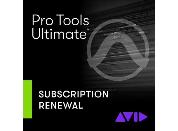 AVID Pro Tools ULTIMATE Leiefornyelse Annual Paid Subscription - 1 år RENEWAL 