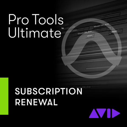 AVID Pro Tools ULTIMATE Leiefornyelse Annual Paid Subscription - 1 &#229;r RENEWAL