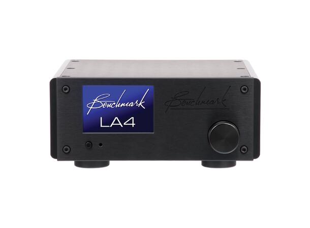 Benchmark LA4 black faceplate, w. remote Line Amp Black