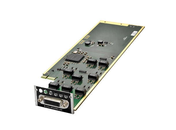 DAD AX kort 8 AES3 I/O med SRC 8 AES3 I/O Card m/ SRC LFH60 tilkobling 
