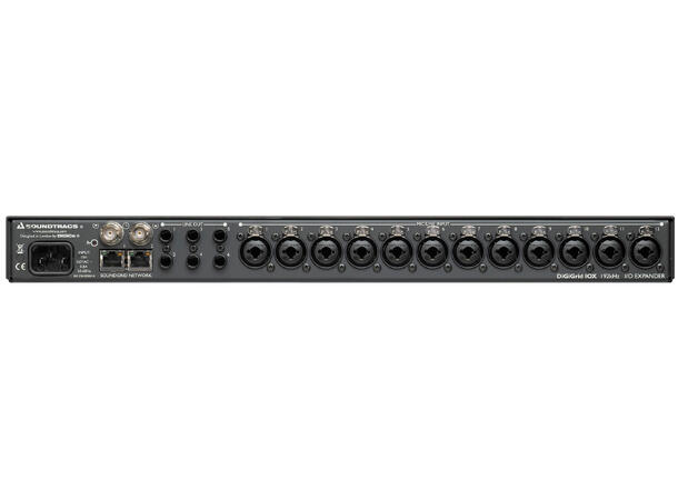 DiGiGrid IOX Lydkort 24-Bit/192kHz,12 mic.pre. 4 hodetelefon