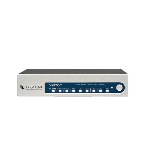 FERROFISH Verto MX Dante-Madi Konverter 64-Kanal MADIMM &lt;&gt;Dante Converter