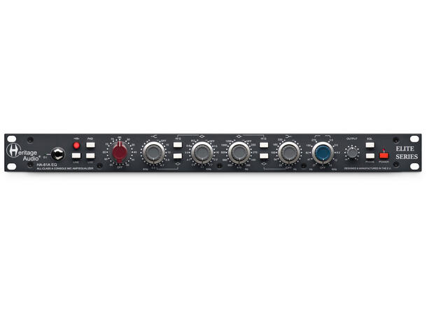 Heritage Audio 81A Elite Micpre EQ