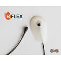 Hide-a-mic B_Flex silicon concealer For DPA 4060/4061/4071, Clear