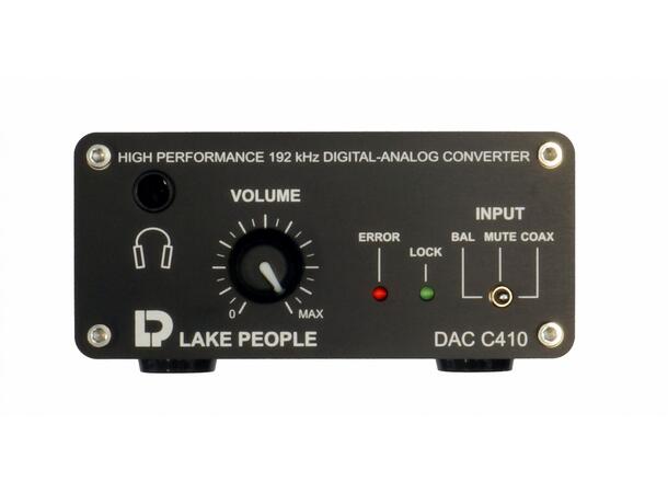 Lake People DAC C410H 2-Channel D/A converter with headphone a 
