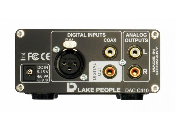 Lake People DAC C410H 2-Channel D/A converter with headphone a