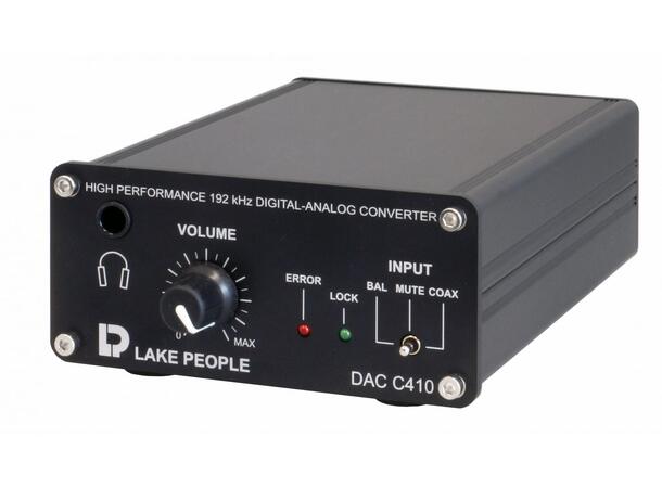 Lake People DAC C410H 2-Channel D/A converter with headphone a 