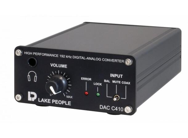 Lake People DAC C410H 2-Channel D/A converter with headphone a