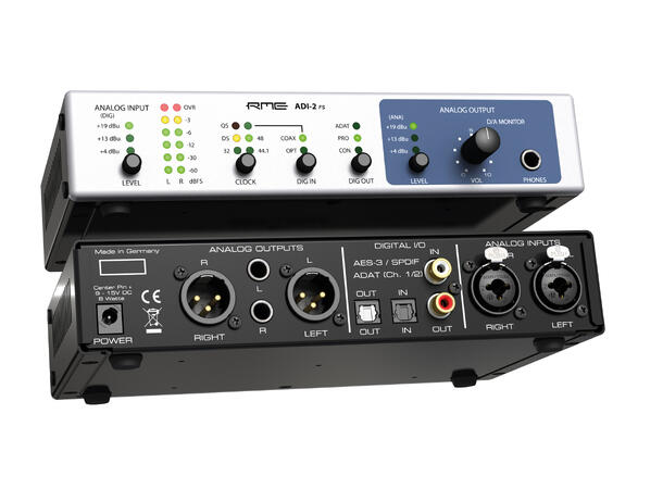 RME ADI-2 FS ADDA Konverter 2x Analog IO + Adat og SPDIF(AES)