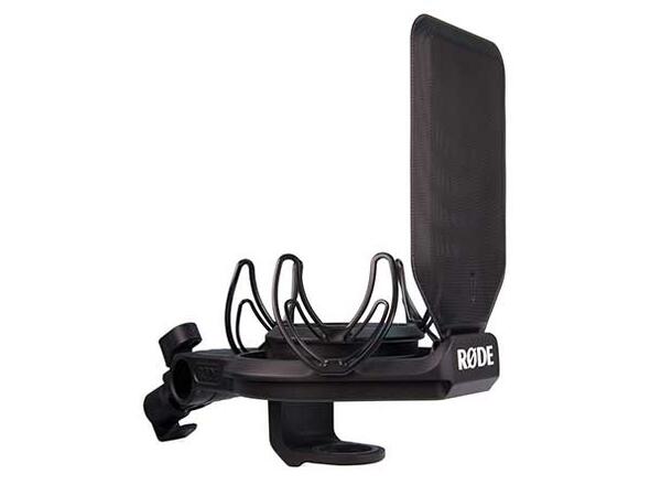 Røde SMR Shock Mount med Rycote Lyre med popfilter for NT1/2/USB, K2 m.m. 