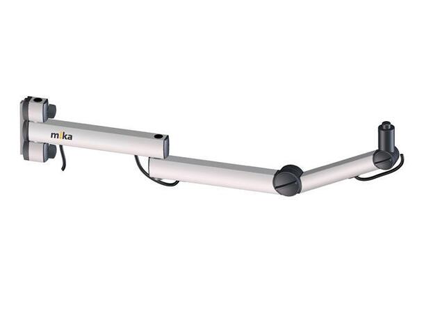 YELLOWTEC MIKA Mikstativ TV Aluminium Mikstativ sort m/uterminert kabel 