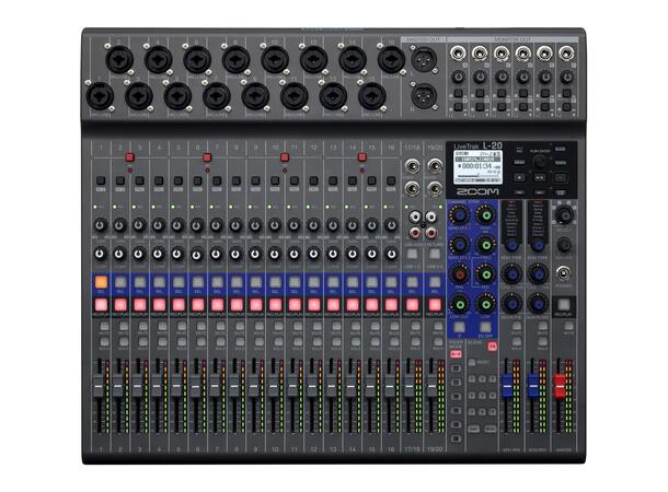 Zoom Livetrak L-20 LiveTrak - Digital Mixer and Recorder 