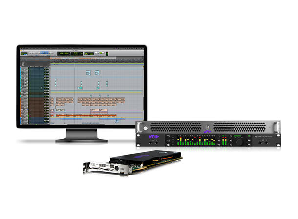 AVID Pro Tools | TB3 Chassis Rack Thunderbolt 3 chassis for HDX+ Mac Mini