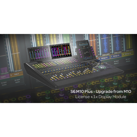 AVID S6 M10 Plus upgrade from M10 F&#248;rste Display modul med M10 Plus Lisens