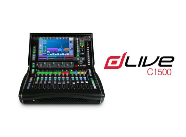 A&H dLive C Class C1500 Surface single 12" screen, 12 fader 