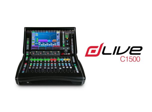 Allen & Heat dLive C C1500 12"scr,12fdr,6 I/O mic/lin 