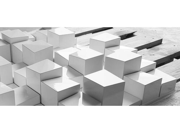Artnovion Atlas W - Diffuser 1.0 Hvit QRD diffusor for 630 til 5000Hz 