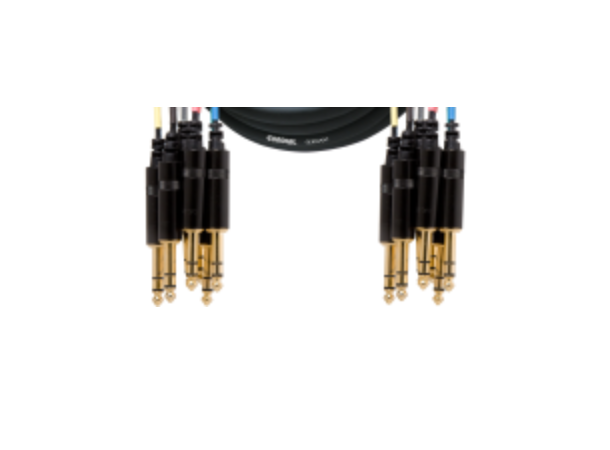 Cordial MultiCore 8 TRS-M til TRS-M, 5m INTRO TRS han - TRS han 8 kabler
