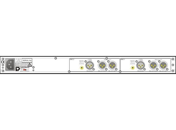 Lake People DAC F466-D 2 + 2-Channel D/A converte