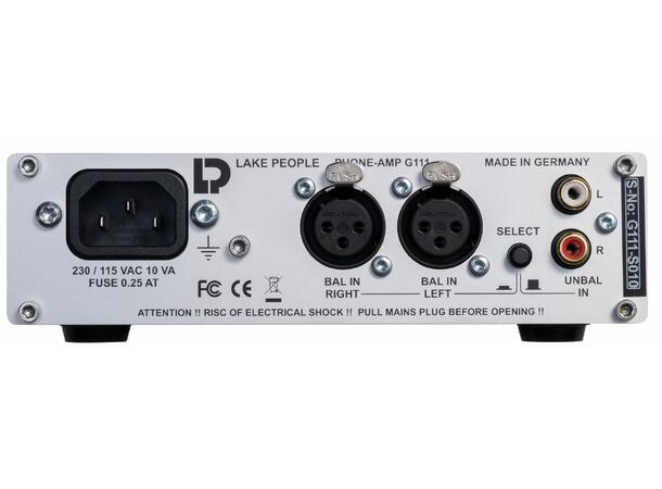 Lake People G111 black headphone 