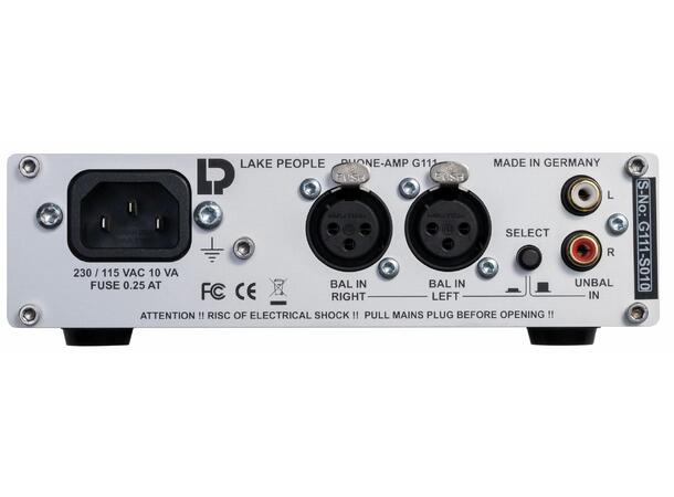 Lake People G111 black headphone 