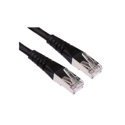 Livemix CAT6-kabel, 10 fot 10’ SHIELDED CAT6 CABLE, BLACK