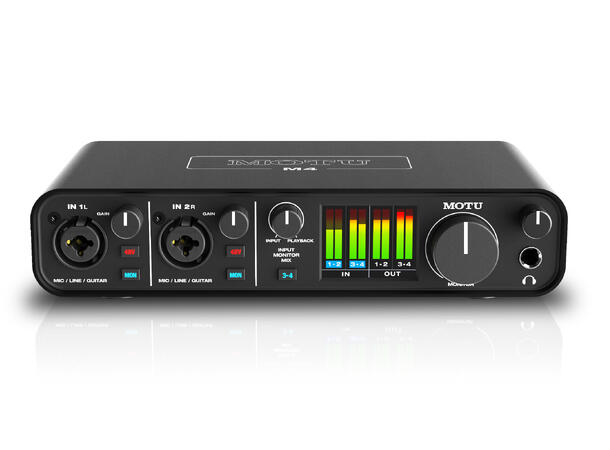 MOTU M4 Lydkort 4-in / 4-out USB audio interface