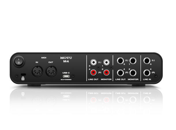 MOTU M4 Lydkort 4-in / 4-out USB audio interface