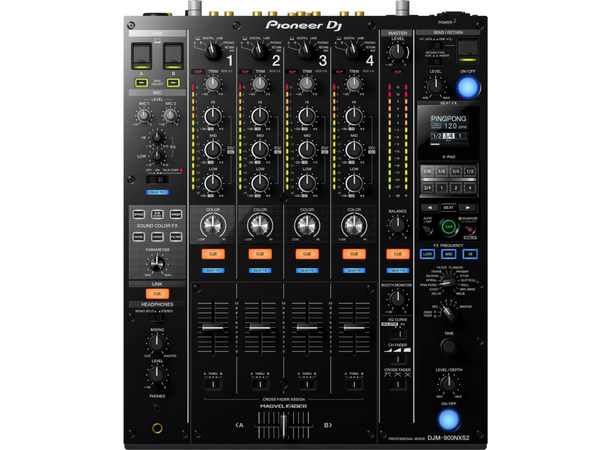 Pioneer DJ DJM-900NXS2 Proffesional 4ch DJ mixer 
