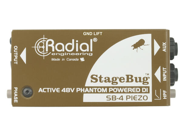 Radial Stagebug SB-4 Compact Active Piezo DI 