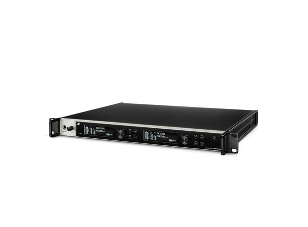 SENNHEISER EM 6000 DANTE 19" 2-channel digital mottaker, D6000 