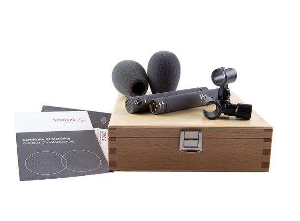 Schoeps CMC 6 Stereo Set 2x MK4V Cardioid, SG20, B5D, matching, Eske 