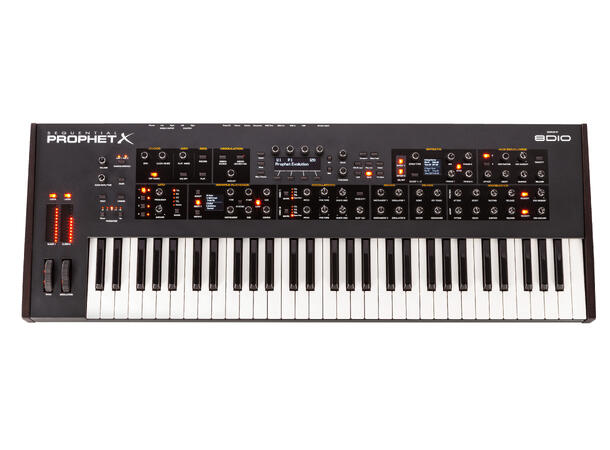 Sequential Prophet X Bi-timbral, 8-voice-stereo sample synth