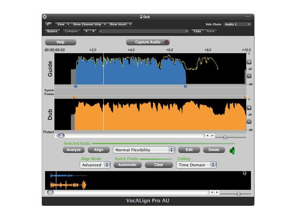 Synchro Arts VocALign Pro4 - Ny lisens Advanced Automatic Audio Alignment EDU