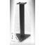 TOWERSONIC FH1 /95cm pris pr stk Bunn: 44cm triangel Topp: 22x30cm