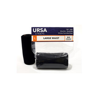 URSA LARGE Waist Big Pouch Black
