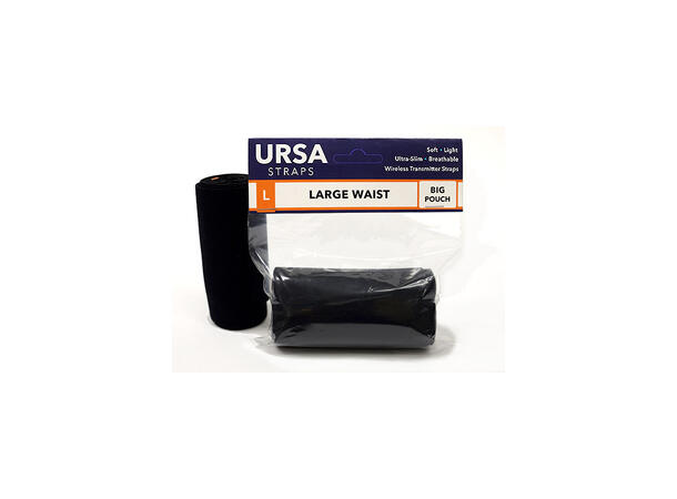 URSA Waist Strap Big Pouch - Large Black - Big Pouch 