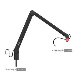YELLOWTEC MIKA Mikstativ Sort, M on air m/kabel uten XLR