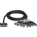 ALVA AES D-Sub 25 - 4 XLRM+ 4 XLRF 3 M Tascam Format