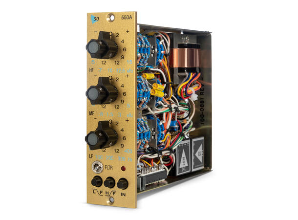 API 550A 50th AE 3 band EQ 500 serie EQ legendary 1971-Saul W. 