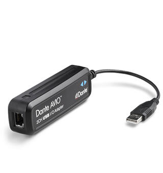 Audinate Dante AVIO USB IO Adapter 2x2 USB - DANTE konverter stereo